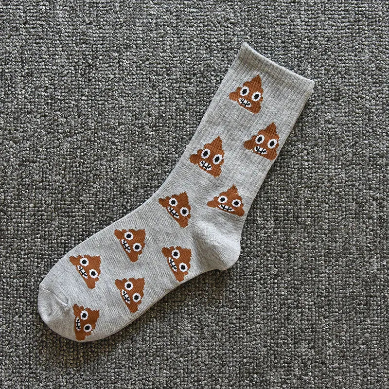 Poop Emoji Socks