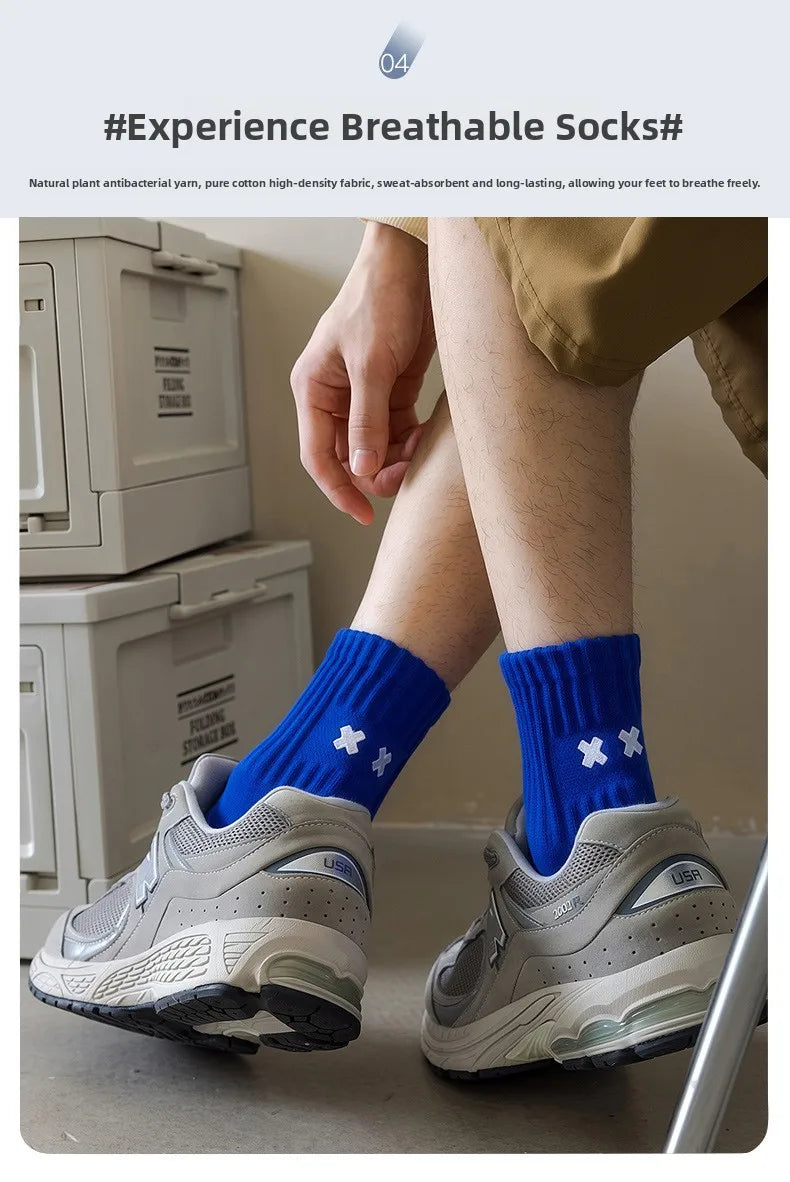 High Quality Breathable Fashion Socks Bundle 5x