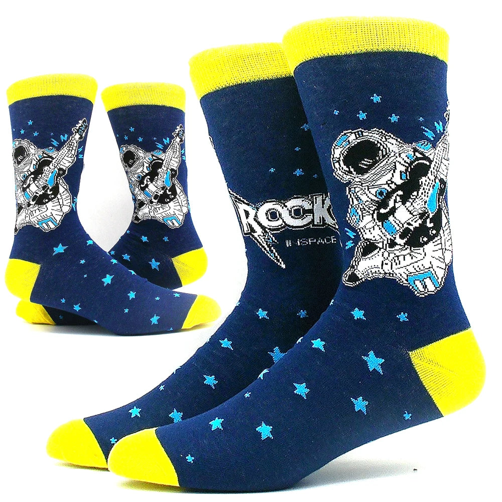 Colorful Combed Cotton Socks