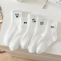 White Cartoonish Socks