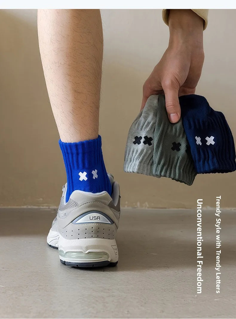 High Quality Breathable Fashion Socks Bundle 5x