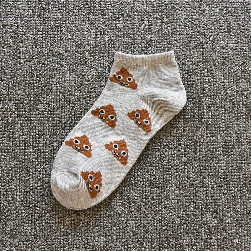 Poop Emoji Socks