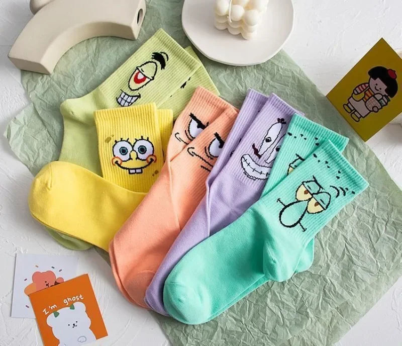 SpongeBob Socks Bundle 5x