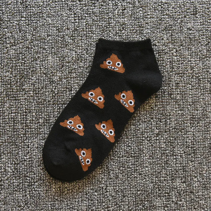 Poop Emoji Socks