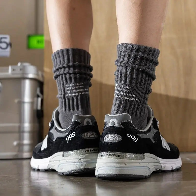 Cushioned Long Sports Breathable Ankle Crew Socks