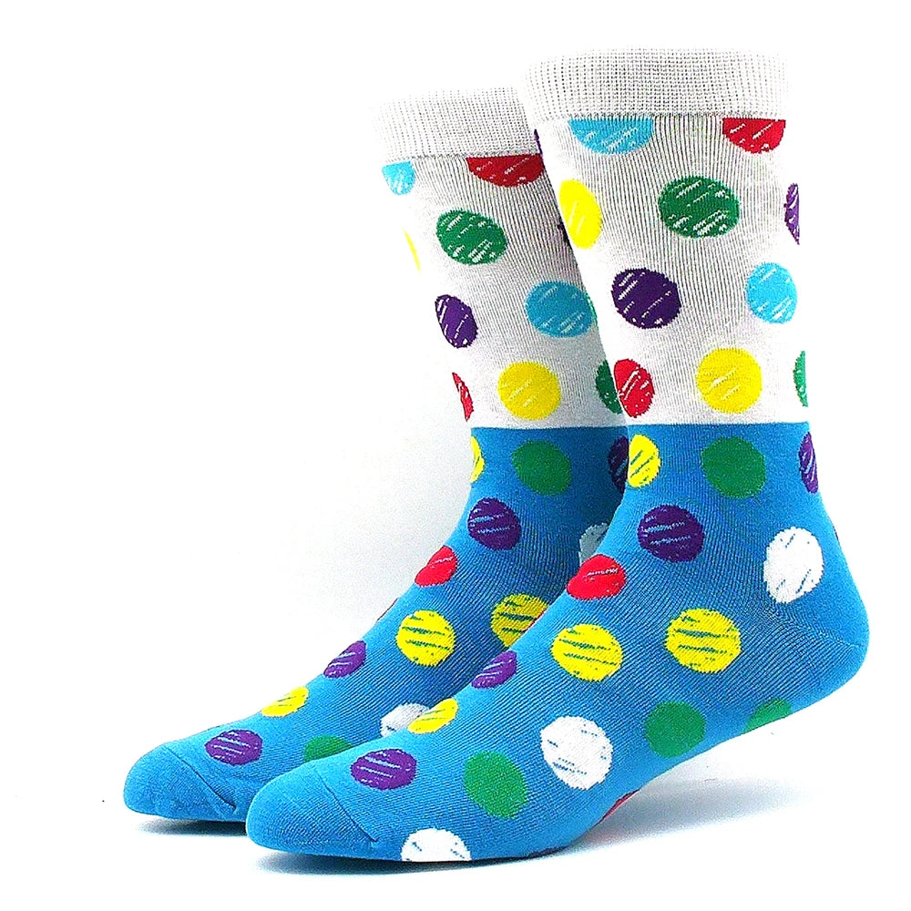 Colorful Combed Cotton Socks