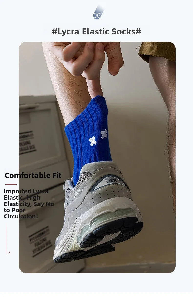 High Quality Breathable Fashion Socks Bundle 5x