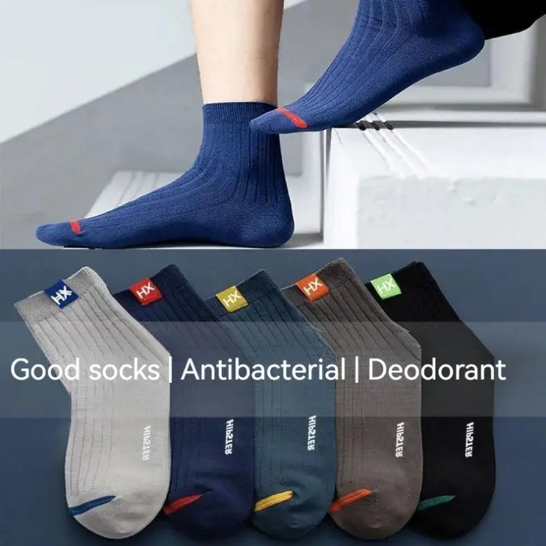 Sweat-Absorbing Breathable Socks Bundle 5x