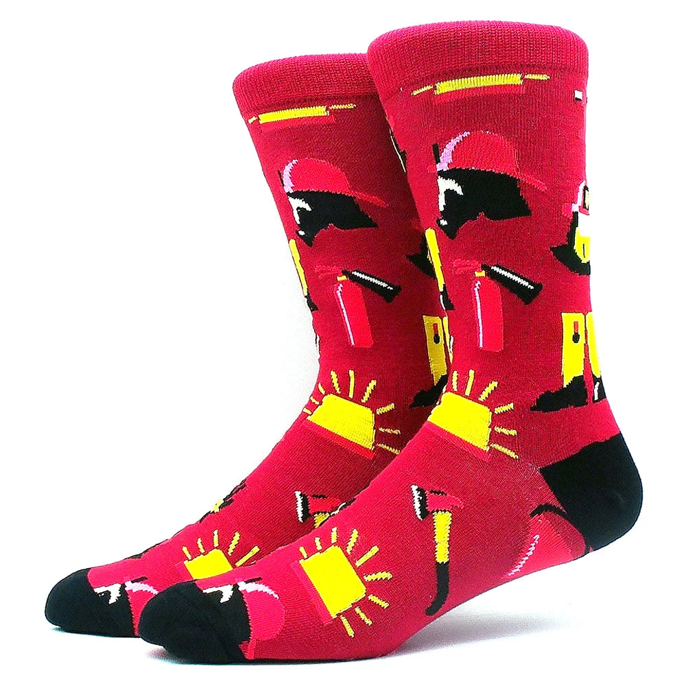 Colorful Combed Cotton Socks