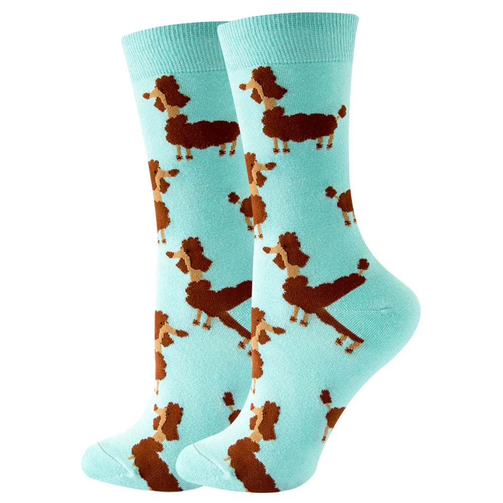 Colored Cartoonish Designed Socks