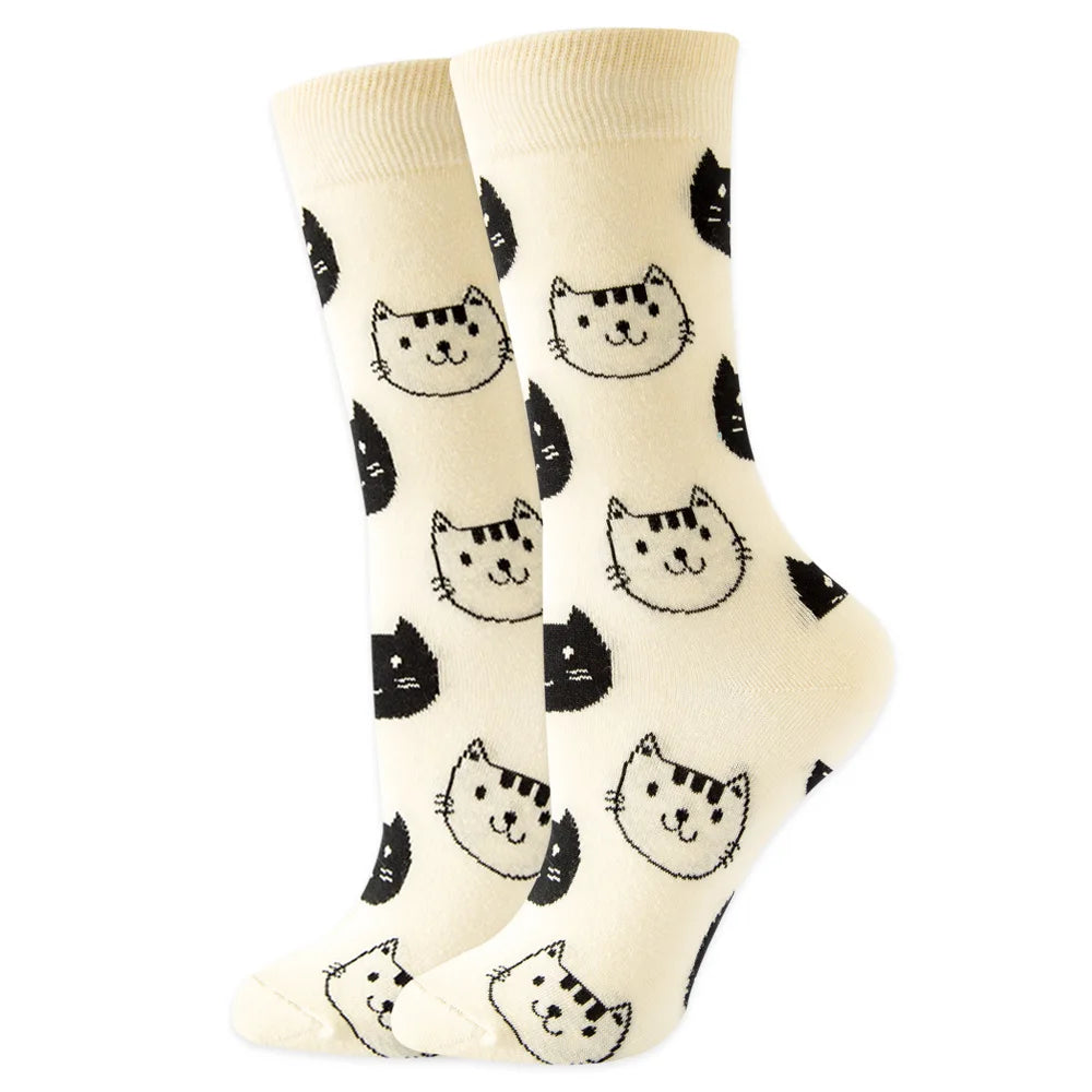 Colored Cartoonish Designed Socks