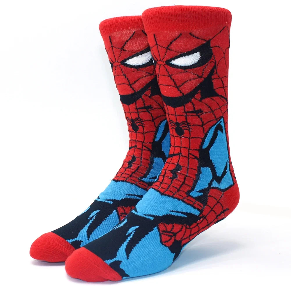 superhero, movie and series socks