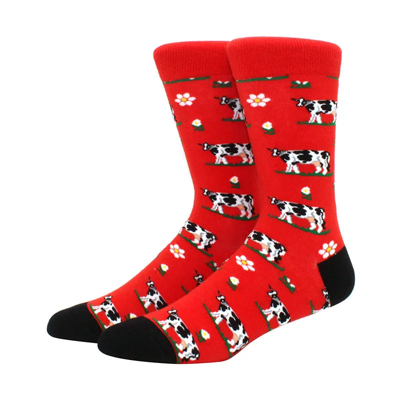 Colorful Combed Cotton Socks