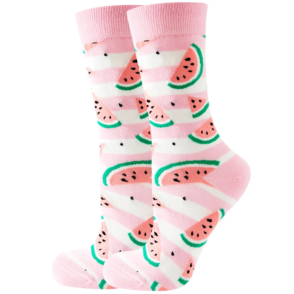 Colored Cartoonish Designed Socks