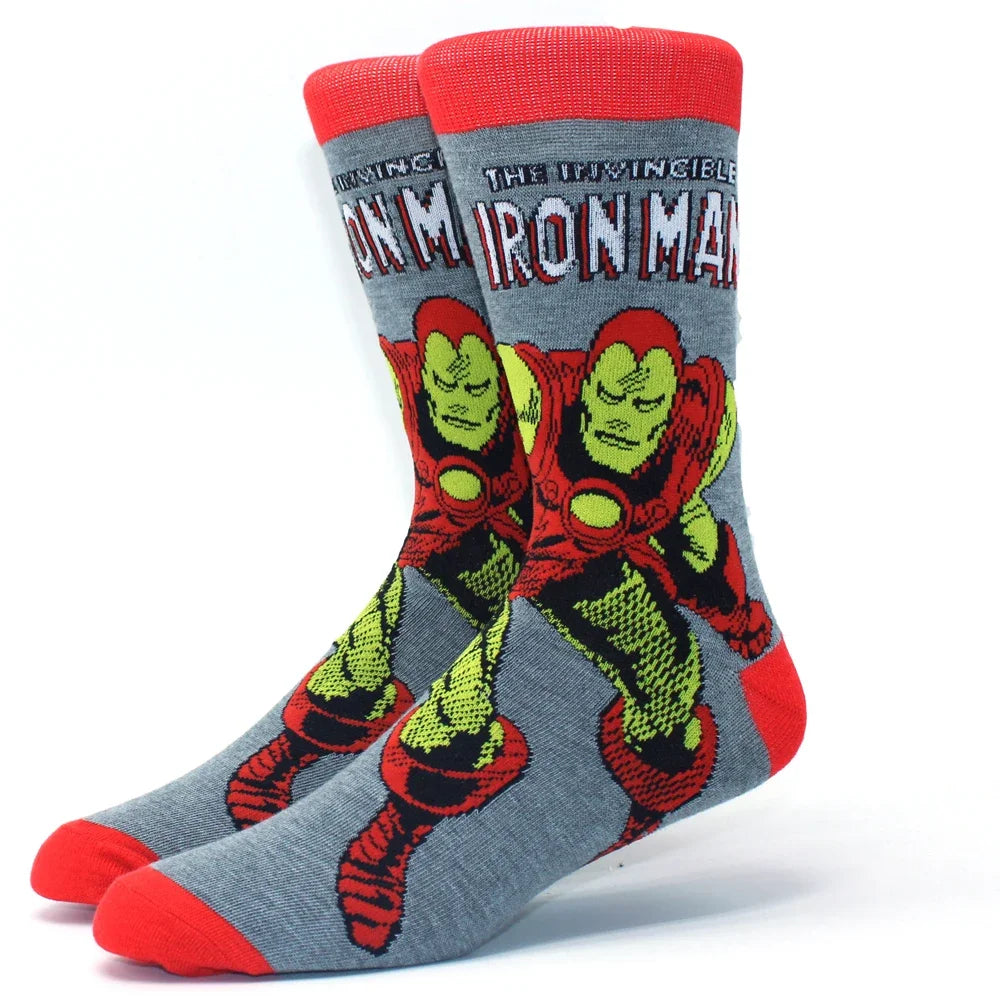 superhero, movie and series socks