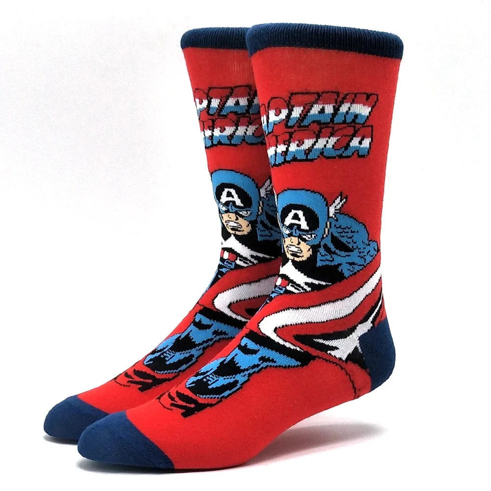 superhero, movie and series socks
