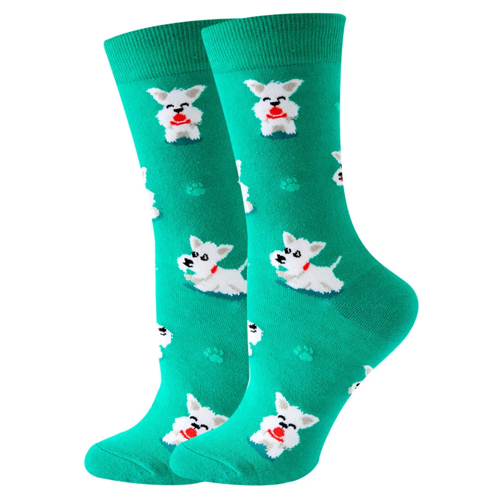 Colored Cartoonish Designed Socks