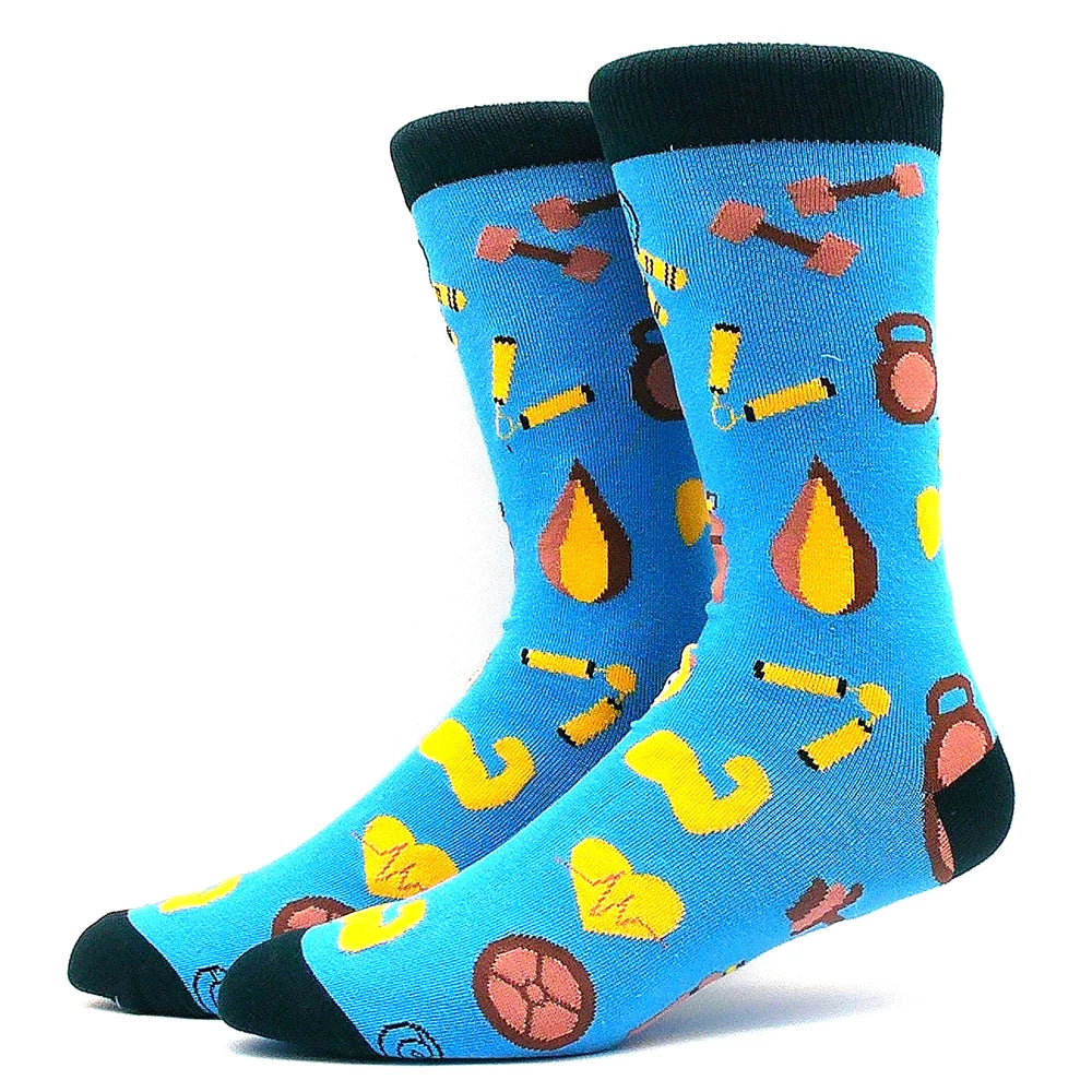 Colorful Combed Cotton Socks