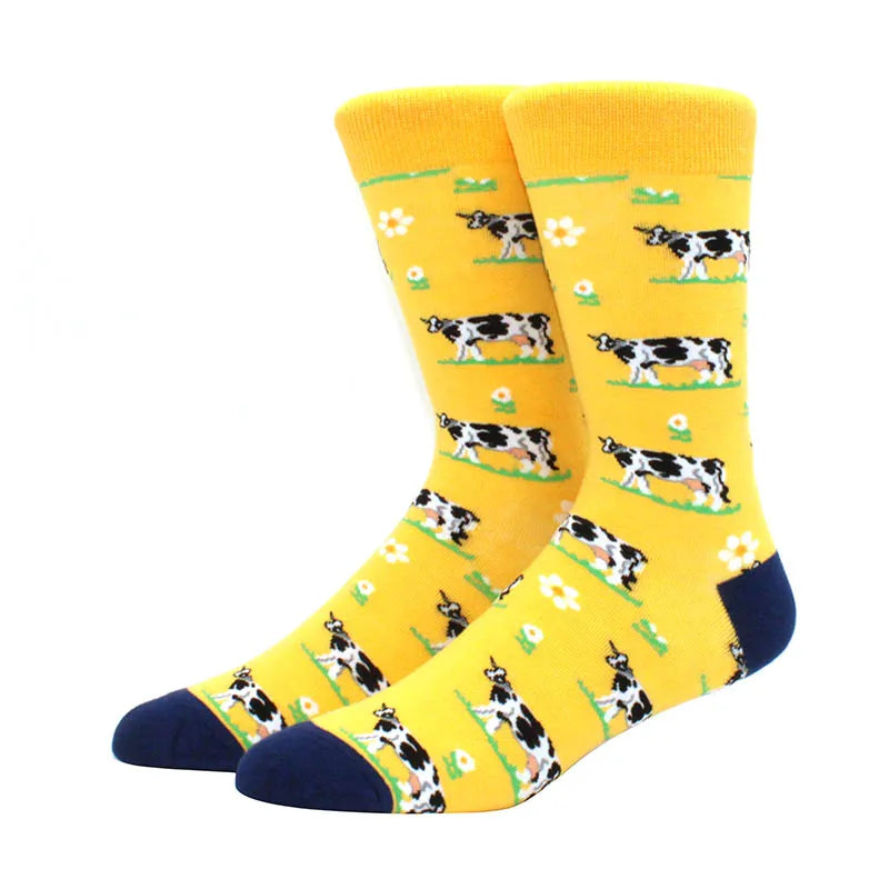 Colorful Combed Cotton Socks