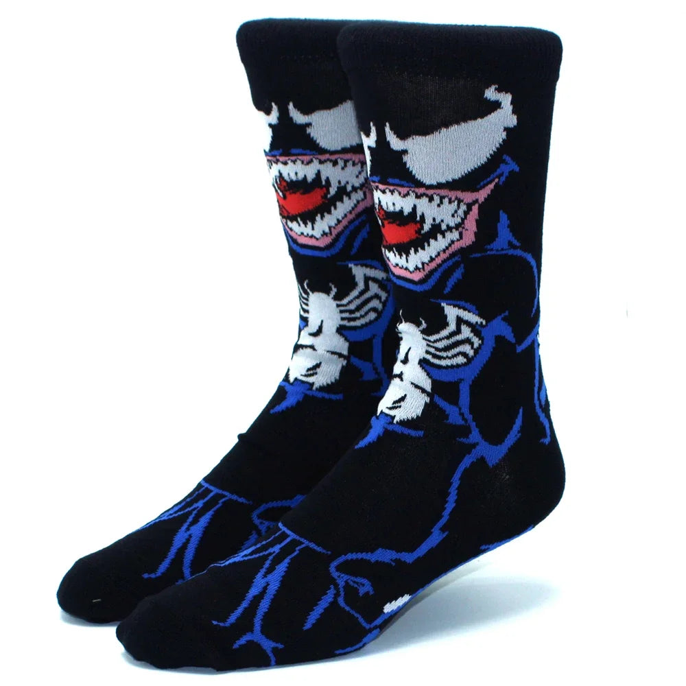 superhero, movie and series socks