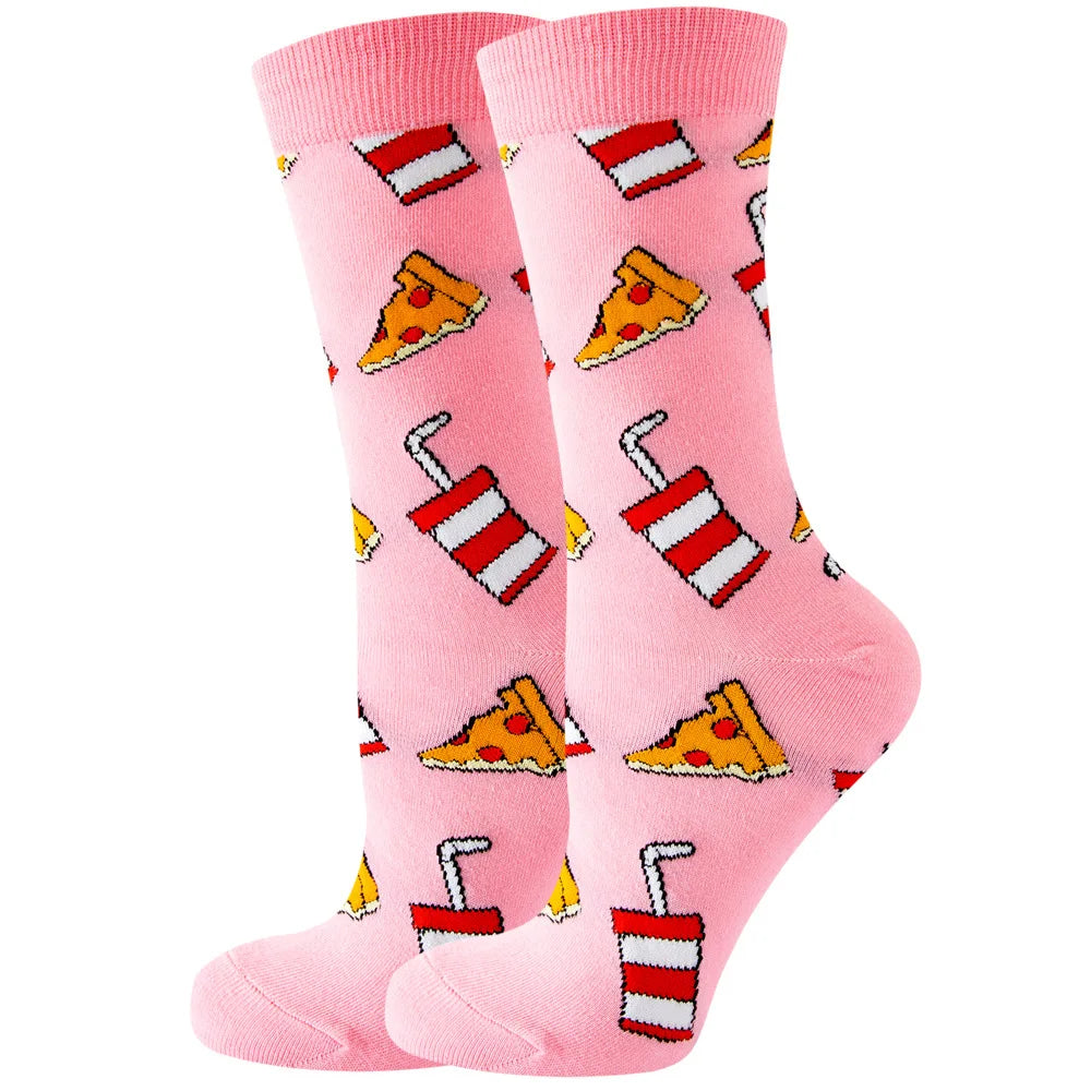 Colored Cartoonish Designed Socks