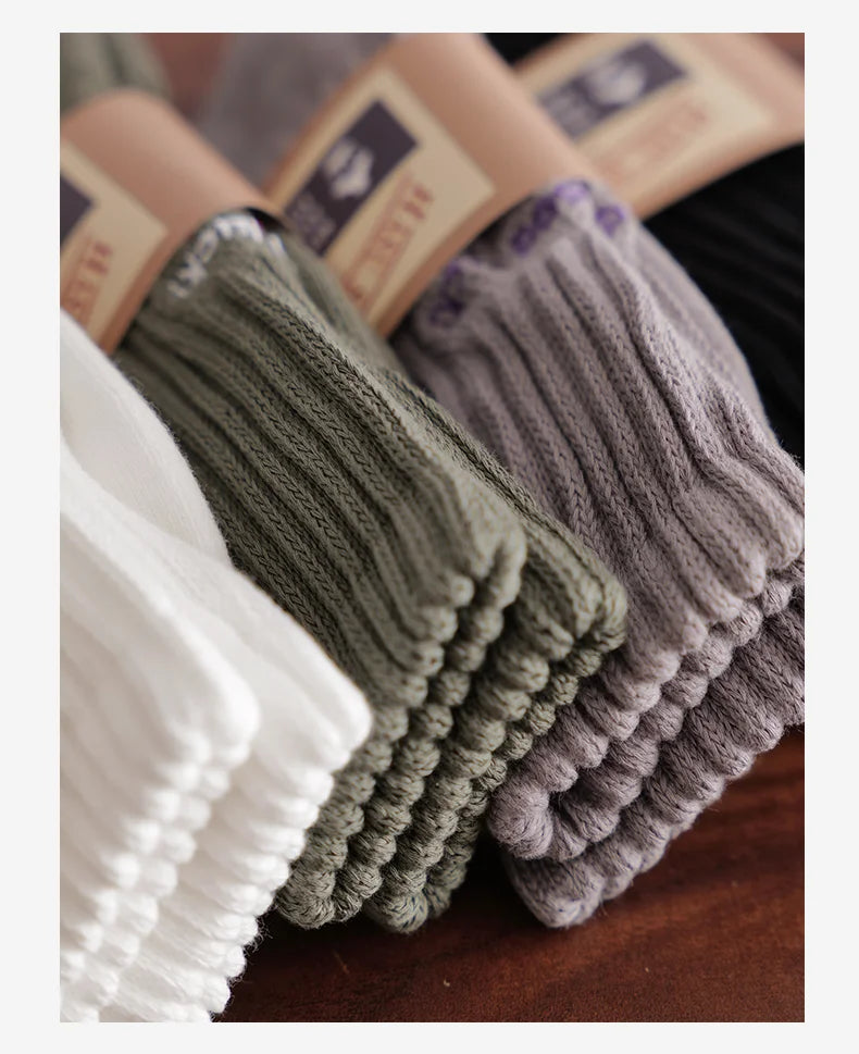Cushioned Long Sports Breathable Ankle Crew Socks
