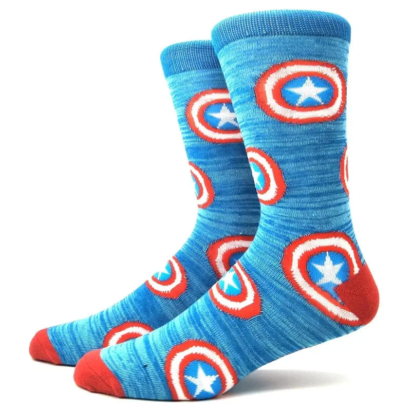 superhero, movie and series socks