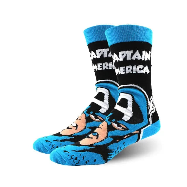 superhero, movie and series socks