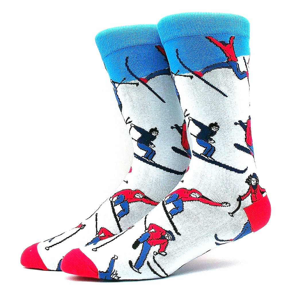 Colorful Combed Cotton Socks