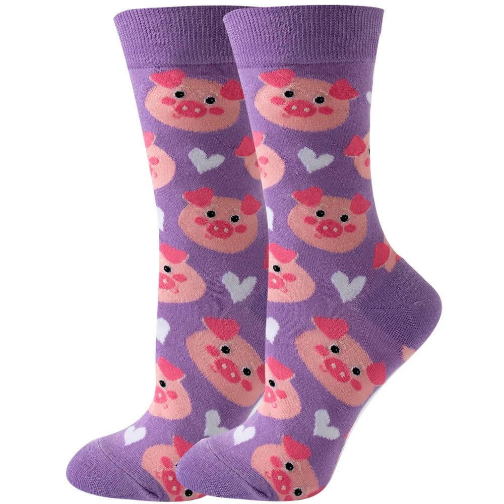 Cute Pattern Animal Socks