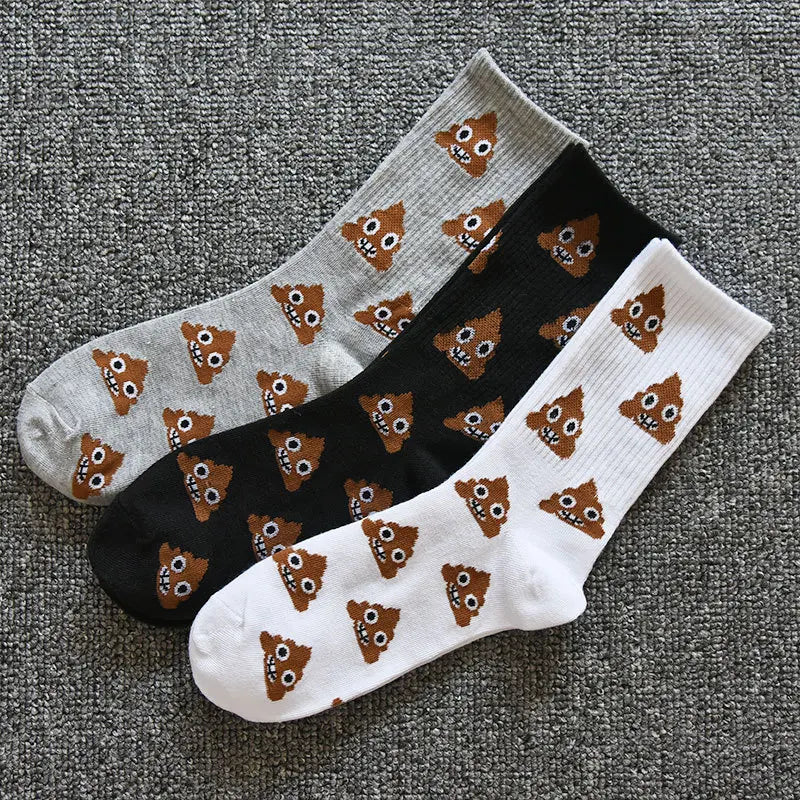 Poop Emoji Socks