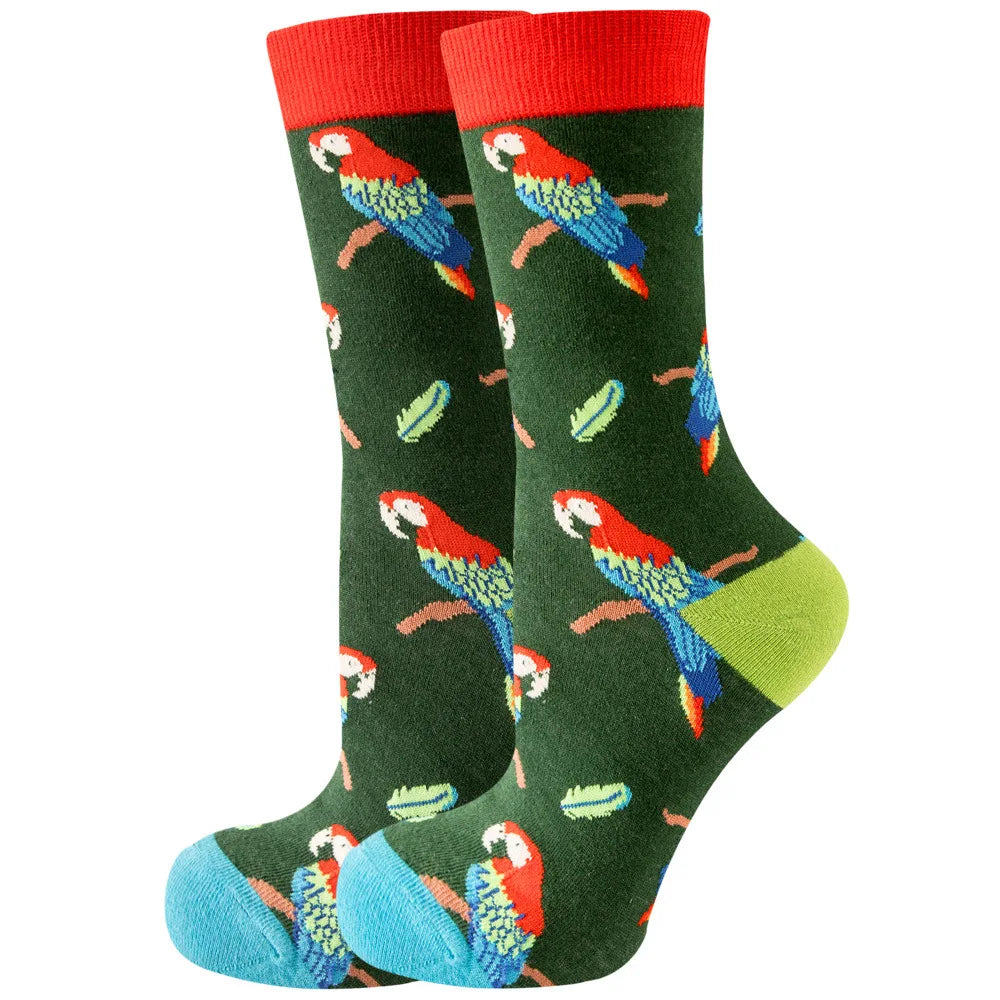 Colored Cartoonish Designed Socks