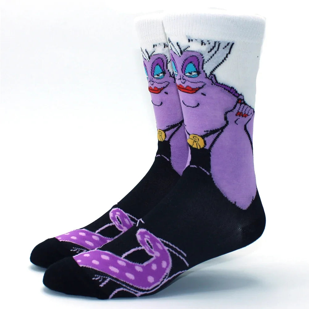 superhero, movie and series socks