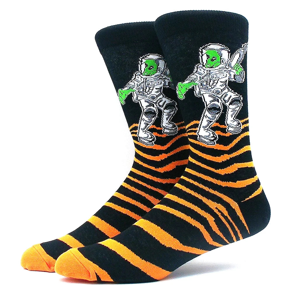 Colorful Combed Cotton Socks