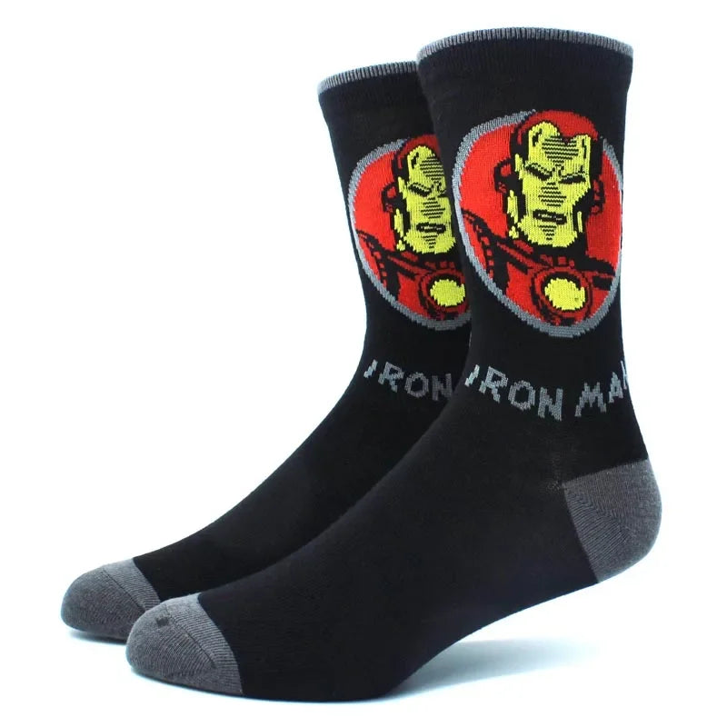 superhero, movie and series socks