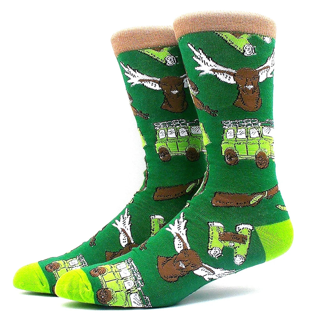 Colorful Combed Cotton Socks