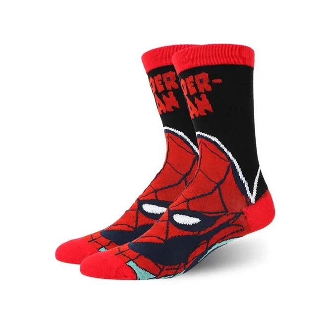 superhero, movie and series socks