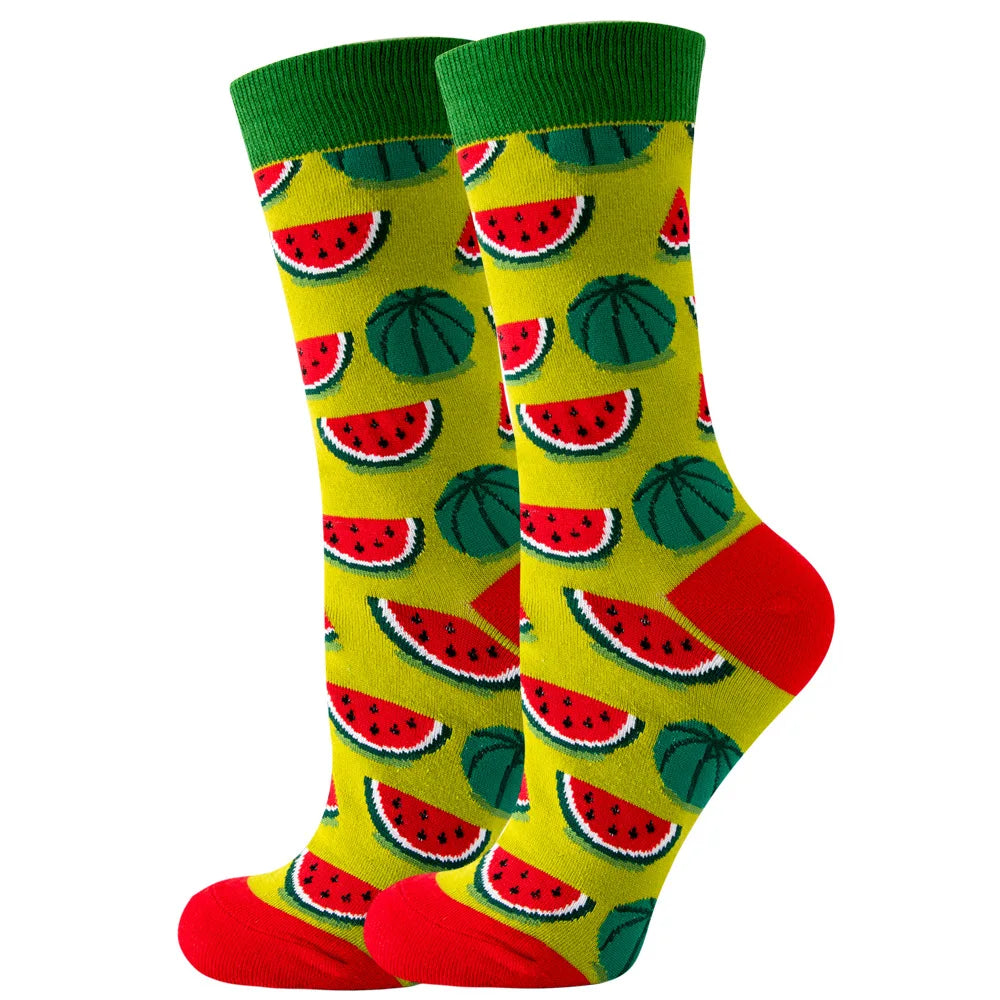 Colored Cartoonish Designed Socks