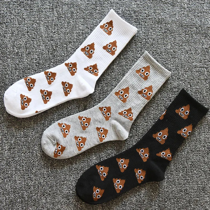 Poop Emoji Socks